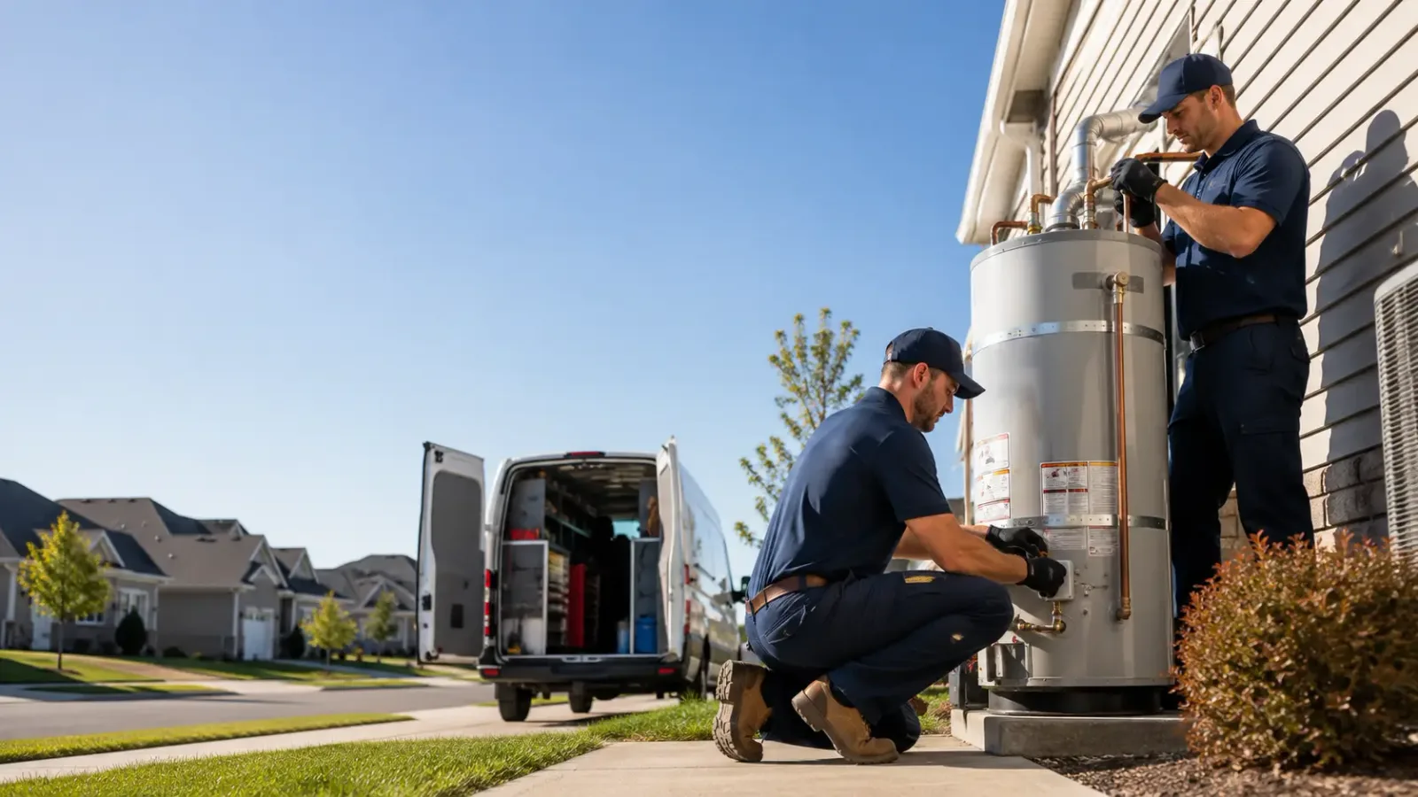 Water Heater Installation in Paris Crossing, IN